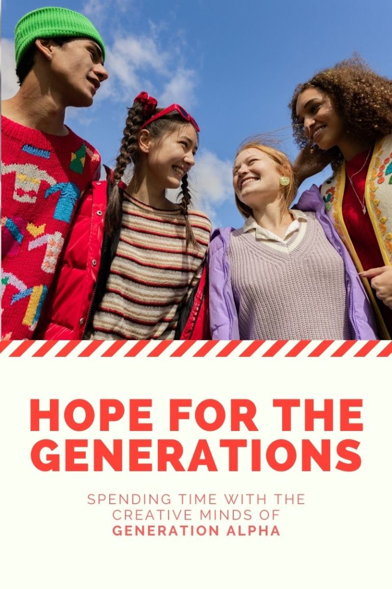 Group of young teens from Generation Alpha